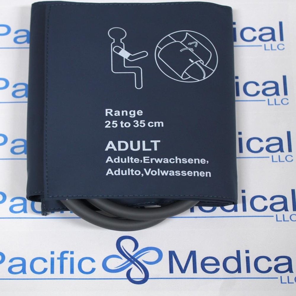 NIBP Reusable Cuff Large Adult - Single Tube - NBXX3214