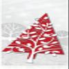 Frosted Holiday Cellophane Bags, 20ct view 2