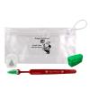 Tess Oral Health Holiday Child Cavity Fighting Kit - 12 Kits - Oral Care for Kids - Festive Holiday Design - Toothbrush, Floss & Travel Cap Included view 2