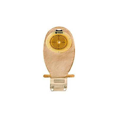 SenSura Colostomy Pouch One-Piece System 11-1/2 Inch Length, Maxi 3/8 to 3 Inch Stoma Drainable Flat, Trim to Fit, 15821 - Pack of 20