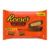 REESE'S Milk Chocolate Snack Size Peanut Butter Cups, Candy Jumbo Bag, 19.5 oz view 3
