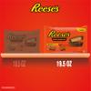 REESE'S Milk Chocolate Snack Size Peanut Butter Cups, Candy Jumbo Bag, 19.5 oz view 4