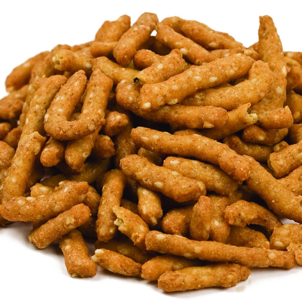 Bulk Regular Salted Sesame Sticks, 15 Lb. Case