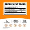 BulkSupplements.com L-Ornithine Alpha-Ketoglutarate Powder - OKG Powder, Nitric Oxide Supplement, Ornithine Supplement - Gluten Free, 2g per Serving, 250g (8.8 oz) (Pack of 1) view 2