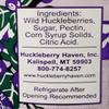 Wild Huckleberry Jam, 16 ounces by Huckleberry Haven, Inc. view 3