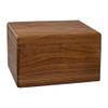 Wood Cremation Urn - Walnut Boxwood Companion
