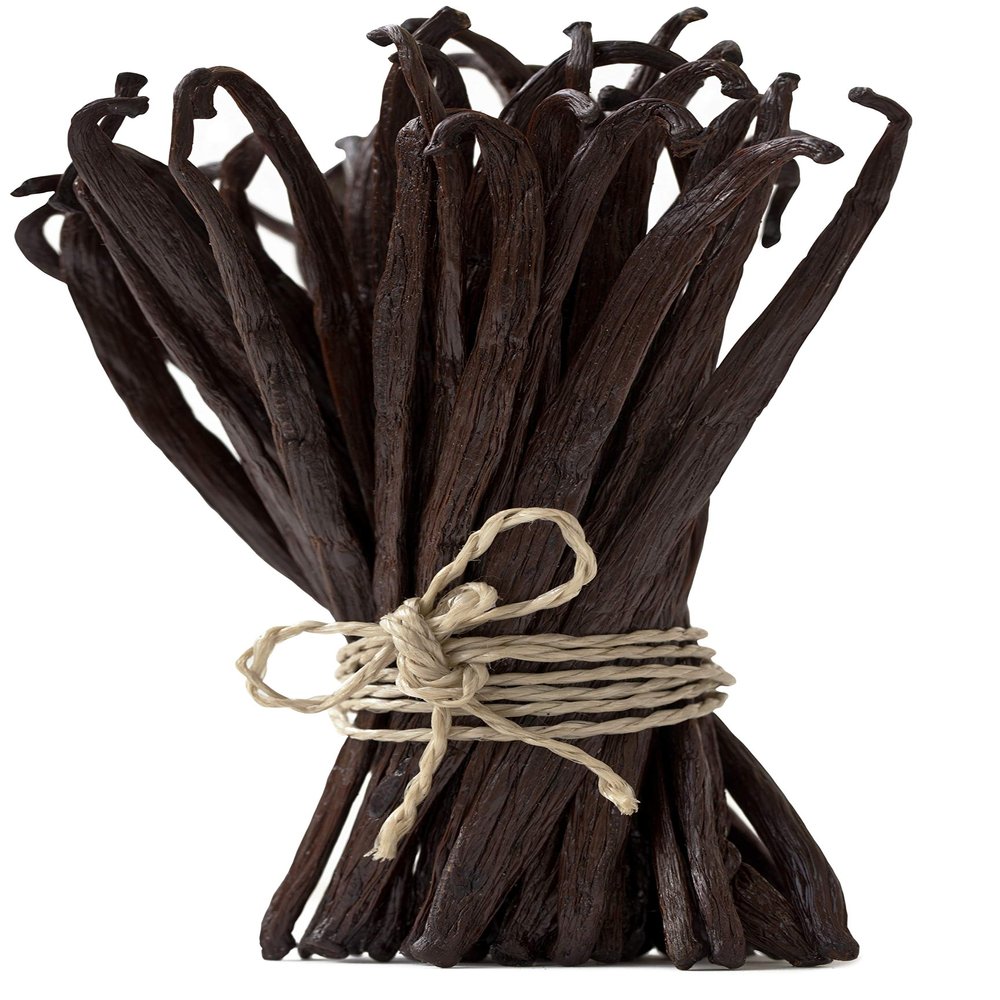 1/4 LB Organic Madagascar Vanilla Beans Whole Grade A Vanilla Pods for Homemade Vanilla Extract and Baking - 4 Ounces