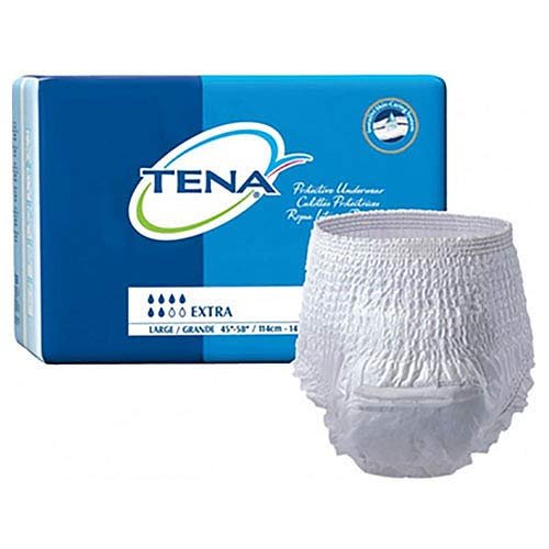 Sca Personal Care Inc Sq72339Ca Tena Plus Absorbency Protective Underwear Large 45" - 58",Sca Personal Care Inc - Case 72