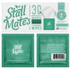 Stall Mates Wipes - Flushable Wipes, Individually Wrapped, Travel Friendly, Unscented with Vitamin-E & Aloe, (30 on-the-go singles) view 1