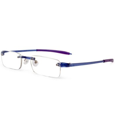 Visualites 1 Lavender 3.00 Power Lightweight Rimless Reading Glasses For Men and Women