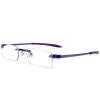 Visualites 1 Lavender 3.00 Power Lightweight Rimless Reading Glasses For Men and Women view 1