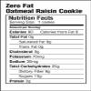 Simply Scrumptous Fat Free Oatmeal Raisin Cookies view 1