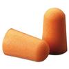 3M 1100 Foam Single-Use Earplugs, Cordless, 29NRR, Orange, 200 Pairs view 1