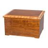 Wood Cremation Urn - Bamboo Memory Chest with Urn view 1