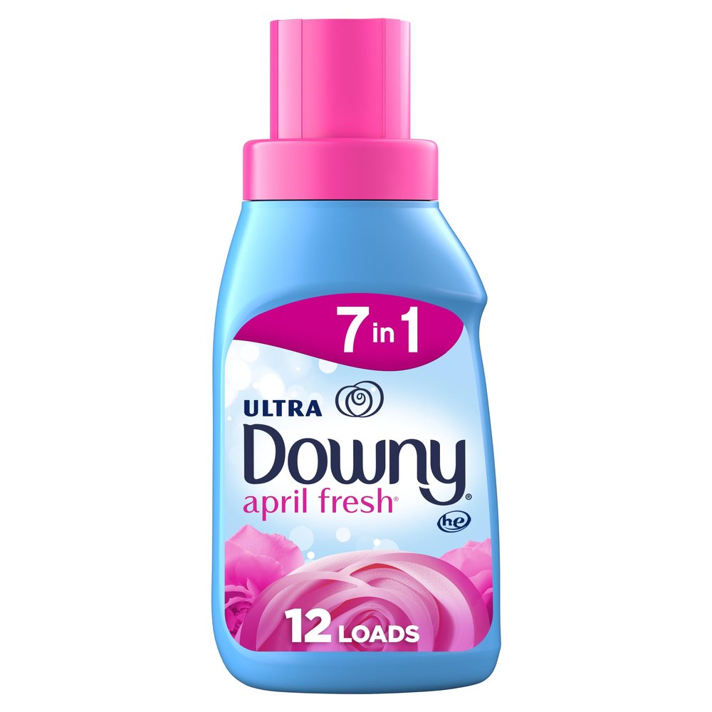 Downy April Fresh Liquid Fabric Conditioner (Fabric Softener), 10 FL OZ, pack of 12