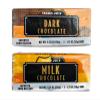 Trader Joes Dark Chocolate Candy Bars & Trader Joe's Milk Chocolate Bar (2 Packages of 3 Each [6 Bars]) view 1