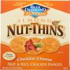 Blue Diamond Nut-Thins Nut & Rice Cracker Snacks, Cheddar Cheese 4.25 oz PACK OF 2 view 1