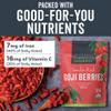 Viva Naturals Organic Dried Goji Berries, 1 lb (454 g)  Non-GMO, Vegan Wolfberries, Perfect for Goji Berry Tea, Smoothies, Baking & Snacking view 4