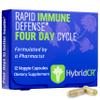 HybridCR Rapid Immune Support Supplement Pharmacist Formulated Natural Herbal Formula to Immunity Boost Response Gluten-Free Natural Cold Remedy | 12 Capsules in 4 Day Dose Pack view 1