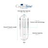 Capsuline Size 0 Gelatin Empty Capsules, 50000 Count, Empty Gel Pill Capsules, DIY Pure Bovine Pill Capsule Filling, Empty Caps, Kosher, Gluten Free and Non-GMO Certified, Clear view 2