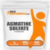 BulkSupplements.com Agmatine Sulfate Powder - Nitric Oxide Supplement, Pre Workout Powder - Unflavored & Gluten Free, 1g per Serving, 100g (3.5 oz) (Pack of 1) view 1