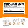 BulkSupplements.com Agmatine Sulfate Powder - Nitric Oxide Supplement, Pre Workout Powder - Unflavored & Gluten Free, 1g per Serving, 100g (3.5 oz) (Pack of 1) view 2