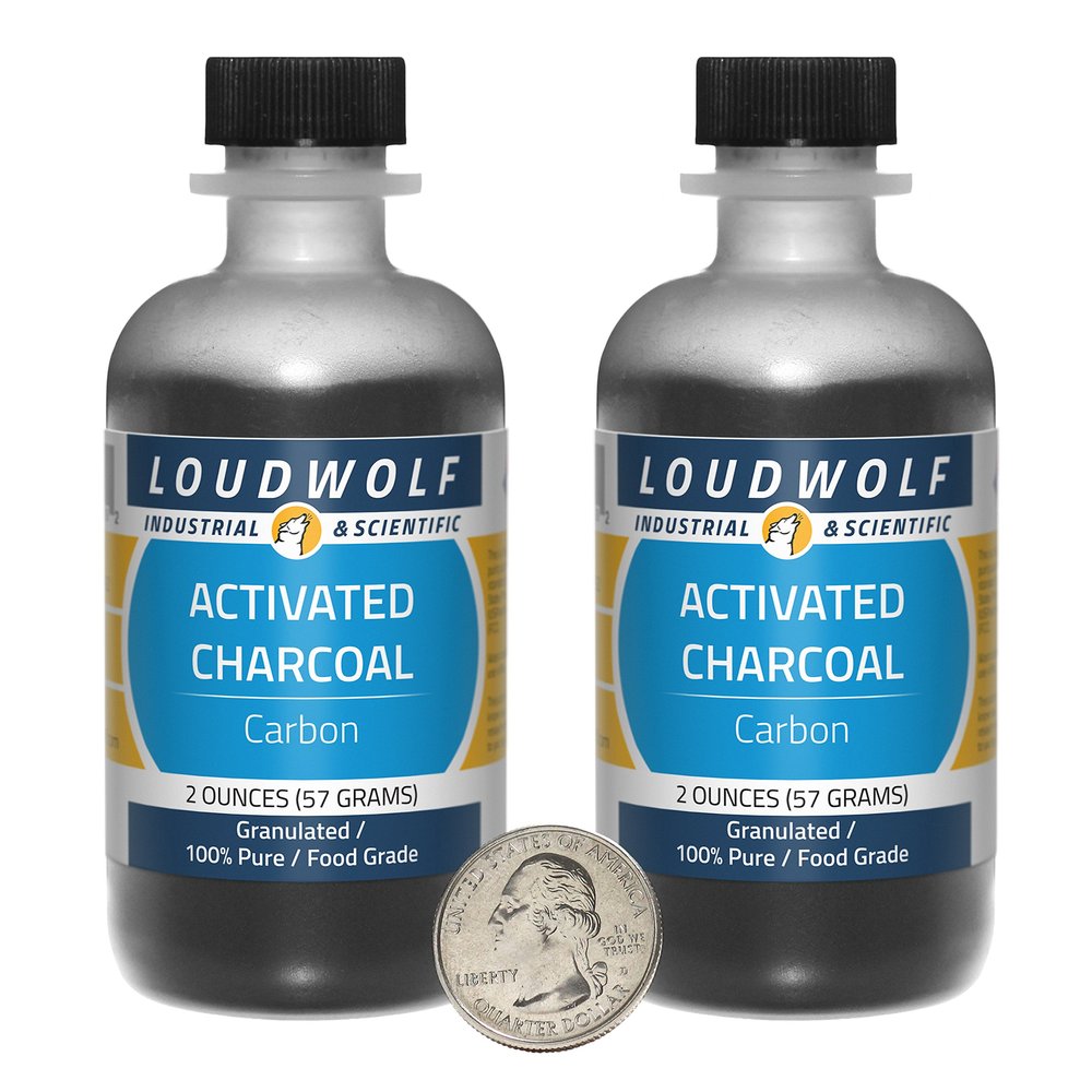 Activated Charcoal/Fine Grains / 4 Ounces / 100% Pure/Food Grade/SHIPS FAST FROM USA
