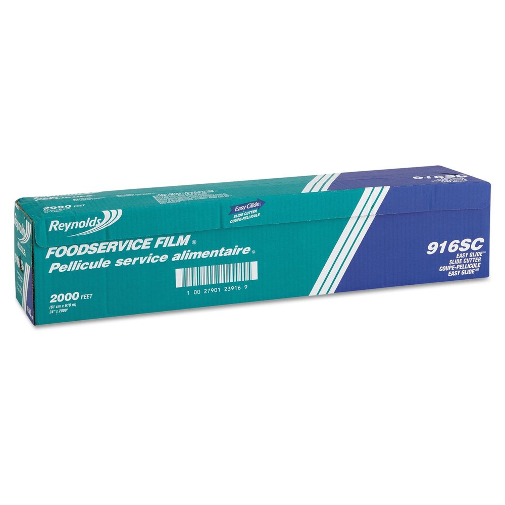 Reynolds Wrap Film with Easy Glide Slide Cutter Box Rey 916SC