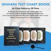 Ishihara Test Chart Books for Color Deficiency 38 Plates with User Manual and One Eye Occluder. view 3