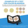 Ishihara Test Chart Books for Color Deficiency 38 Plates with User Manual and One Eye Occluder. view 4