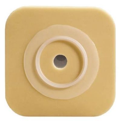 Convatec 31644900 Ostomy Barrier Sur-fit Natura, Durahesive Trim To Fit, Flexible Tape 1-1/4 Inch Flange 4 X 4 Inch 413164 Box Of 10