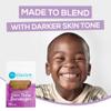 Tru-Colour Skin Tone Shade Fabric Bandages, Resealable Bag (30 Count)  Flexible, Waterproof, PFAS-Free Adhesive Strips Help Protect Cuts, Scrapes, Scratches  Dark Brown view 3