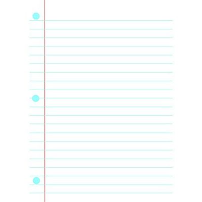 ASHLEY PRODUCTIONS DIE CUT MAGNETS NOTEBOOK PAGE (Set of 6)