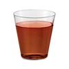 1 OZ Round Clear Ware Plastic Shot Glasses - Case of 2500 view 1