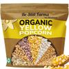 Be Still Farms Yellow Organic Popcorn Kernels (4.8lb) - Uncooked Corn Bulk Great for Movie Night - Healthy Microwave Snacks Ideal for Popping - USA Grown | USDA Certified | Vegan | Non-GMO view 1