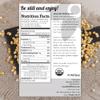 Be Still Farms Yellow Organic Popcorn Kernels (4.8lb) - Uncooked Corn Bulk Great for Movie Night - Healthy Microwave Snacks Ideal for Popping - USA Grown | USDA Certified | Vegan | Non-GMO view 2