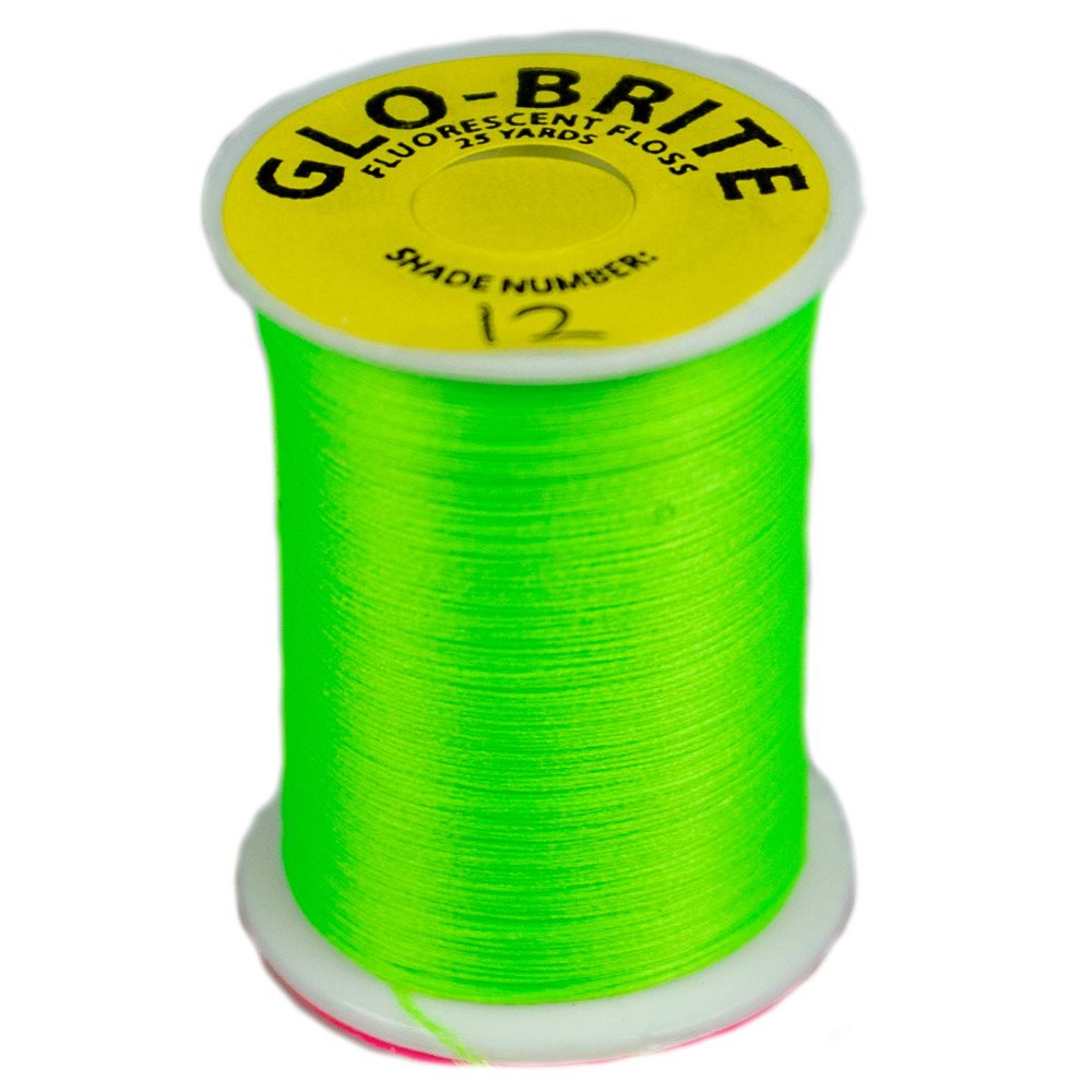 Hareline Glo Brite Floss Fl Chartreuse
