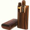 Brizard & Co Ebony 3 Finger Cigar Case view 1