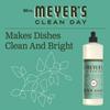 MRS. MEYER'S CLEAN DAY Liquid Dish Soap, Basil, 16 fl. oz view 3