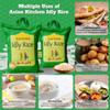 Asian Kitchen Idly (Idli) Rice 20-Pound Bag, 20lbs (9.08kg) Short Grain Rice ~ All Natural | Gluten Free | Vegan | Indian Origin | Export Quality view 3