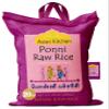 Asian Kitchen Ponni Raw Rice 20-Pound Bag, 20lbs (9.08kg) Short Grain Rice ~ All Natural | Gluten Friendly | Vegan | Indian Origin | Export Quality view 1