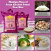 Asian Kitchen Ponni Raw Rice 20-Pound Bag, 20lbs (9.08kg) Short Grain Rice ~ All Natural | Gluten Friendly | Vegan | Indian Origin | Export Quality view 3