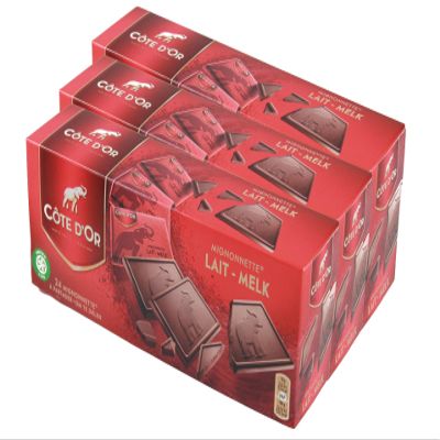 Cte D'Or Mignonettes MILK CHOCOLATE - 240gr x 3 PACK