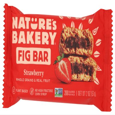 Natures Bakery Bar Fig Wow Strawberry, 2 oz
