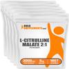 BulkSupplements.com L-Citrulline Malate 2:1 Powder - Nitric Oxide Boost, Citrulline Malate Supplement - Unflavored & Gluten Free - 3g per Servings, 1kg (Pack of 5) (11 lbs) view 1