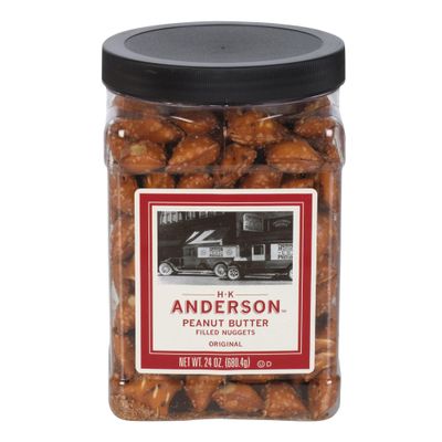 H.K. Anderson Peanut Butter Filled Pretzels 24 oz. Jar