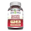 Amazing Nutrition Quercetin 800 Mg with Bromelain 165 Mg Veggie Capsules Supplement | Non-GMO | Gluten Free | Made in USA | Suitable for Vegetarians (240 Count) view 1
