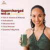 Infinity Greens Superfood Powder, Blue Green Algae Based Green Juice Powder with 28 Organic Superfoods, No Fillers or Grasses, Energy & Longevity, Low Temp Dehydrated Greens (34 Servings) view 4