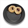 Black 6 Inch Majestic Plastic Dinner Plates - Case of 120 view 1