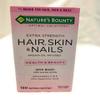 Nature's Bounty Optimal Solutions Extra Strength Hair, Skin and Nails Formula (150 count) (Pack of 4) view 1